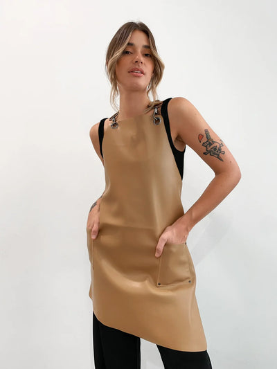 Ape the lAbel - Apron (Only) - Tan Vegan Leather