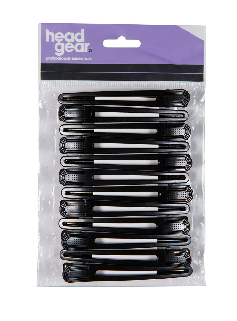 Section Clips Black x12