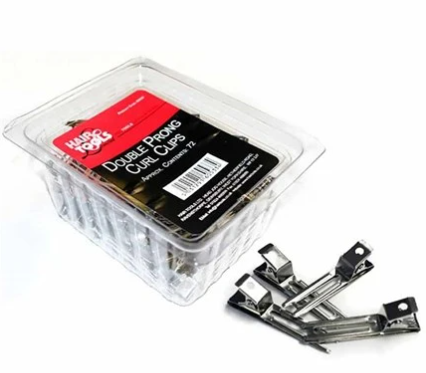 Hair Tools Double Prong Curl Clips