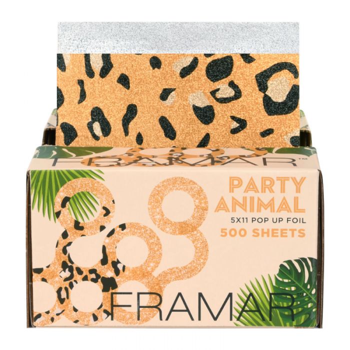 Framar Party Animal Pop Up Foil Sheets x 500 (28cm x 13cm)